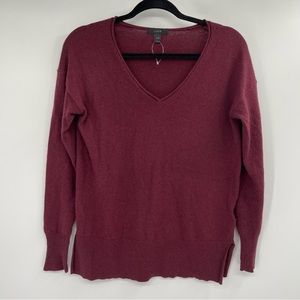 J. Crew Wool Blend V Neck Sweater